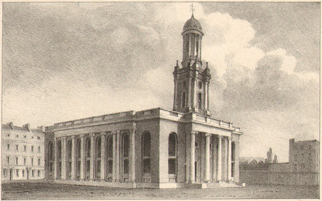 HOLY TRINITY CHURCH, MARYLEBONE. Sir John Soane.